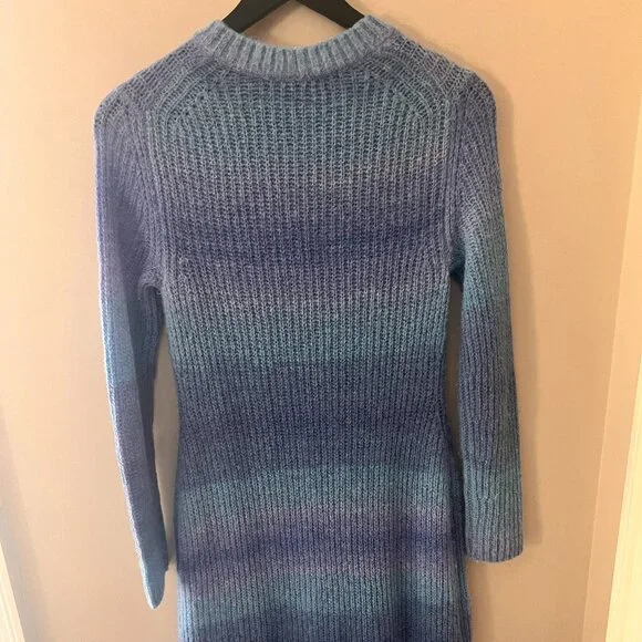 Vince Blue Gradient Maxi Dress - Picture 6 of 10